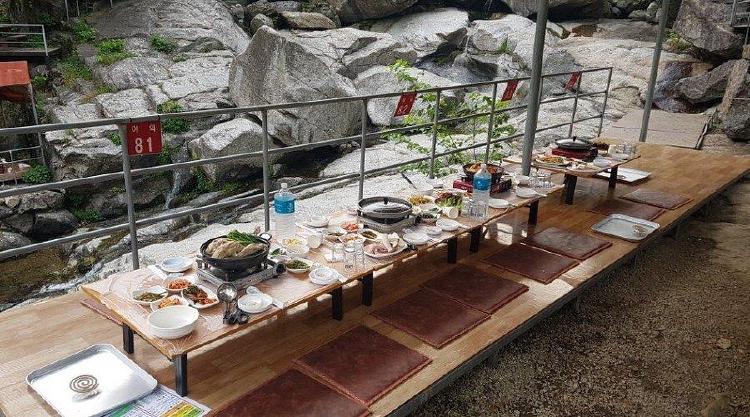 장흥계곡 맛집, 여름 계곡에서 백숙 한 그릇, 이 맛에 반하다!