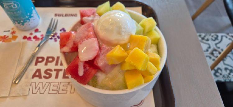 과일흠뻑화채설빙