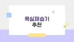 욕실제습기추천, 이거 하나면 장마철 끝판왕