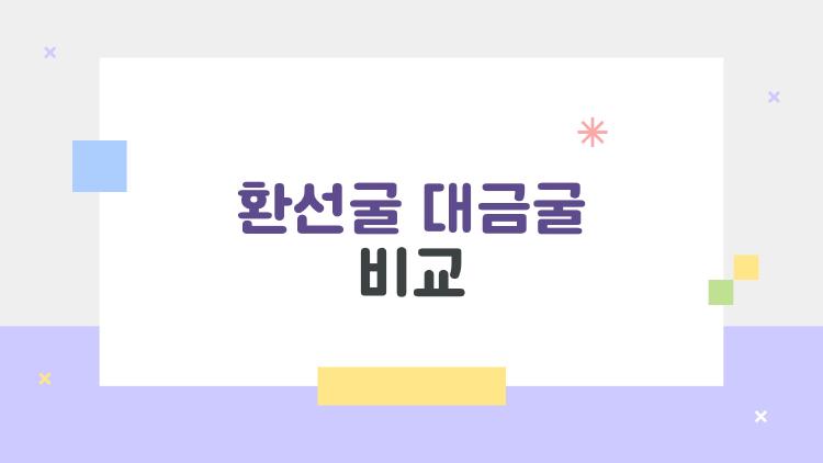 환선굴 대금굴 비교, 하루에 둘 다 가봤더니 생긴 차이 충격