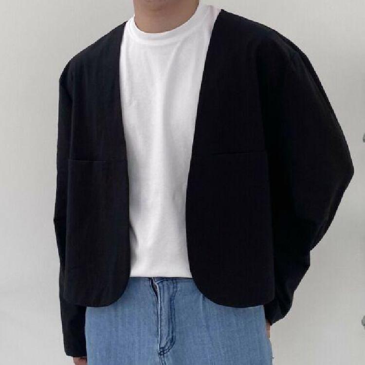 남자 크롭 자켓 셋업, 다리 10cm 길어지는 비밀