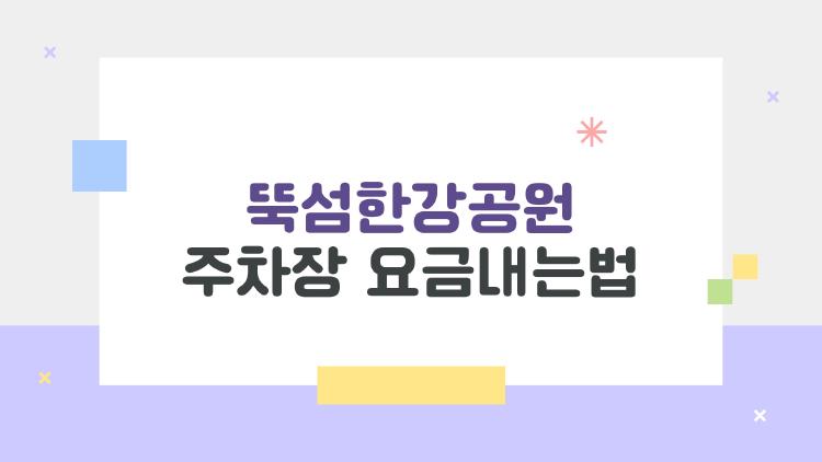 뚝섬한강공원 주차장 요금내는법, 요즘 사람들이 왜 이걸 미친듯이 검색할까?